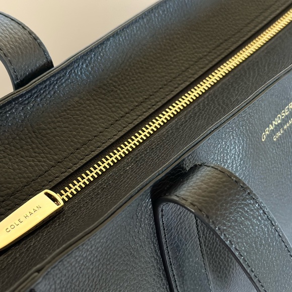 Cole Haan Leather Carryall Tote - Picture 2 of 4